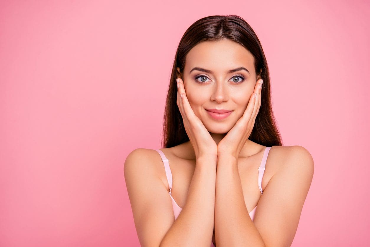 Patient after ViPeel treatment